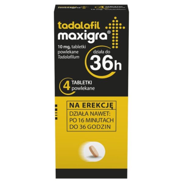 Tadalafil – Maxigra (4 tabletti)