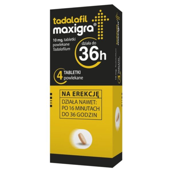 Tadalafil – Maxigra (4 tabletti) - Image 2